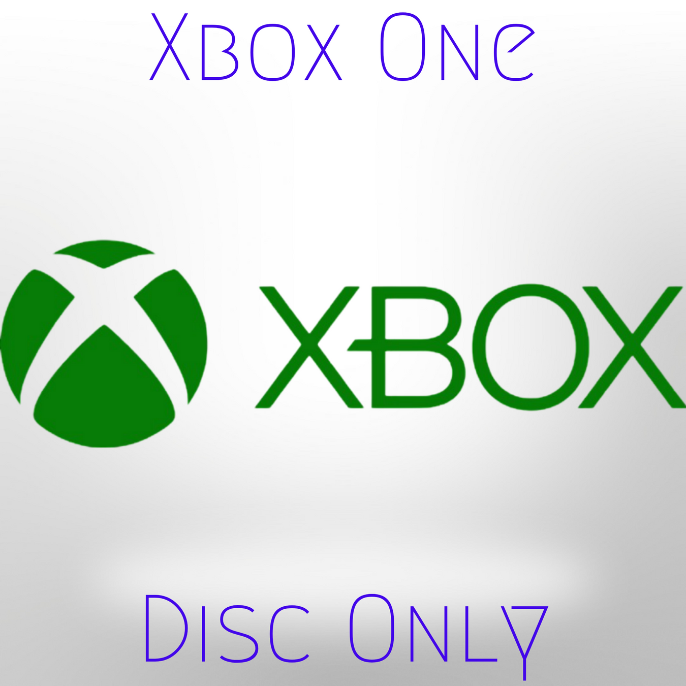 XBox One Game Only section