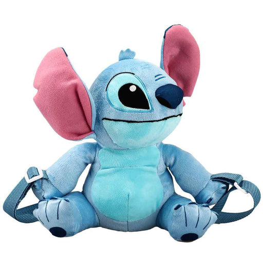 Disney Stitch Stuffed Plush Cross Body Backpack - Premium Backpacks - Just $29.99! Shop now at Retro Gaming of Denver