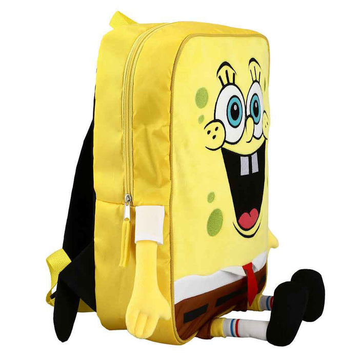 Spongebob Squarepants 3D Plush Backpack - Premium Backpacks - Just $44.99! Shop now at Retro Gaming of Denver