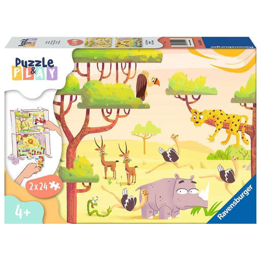 Puzzle & Play: Safari Time - Premium Puzzle - Just $17! Shop now at Retro Gaming of Denver