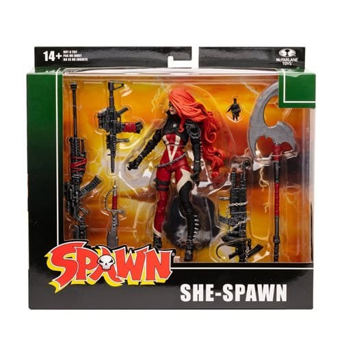 McFarlane Toys Spawn She-Spawn Deluxe 7-Inch Scale Action Figure - Premium Action & Toy Figures - Just $39.60! Shop now at Retro Gaming of Denver