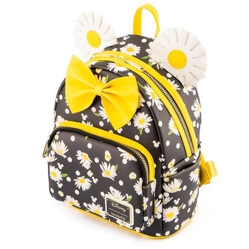 Loungefly Minnie Mouse Daisies Mini-Backpack - Premium Backpacks - Just $75! Shop now at Retro Gaming of Denver