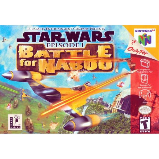 Star Wars: Episode I Battle for Naboo (Nintendo 64) - Premium Video Games - Just $0! Shop now at Retro Gaming of Denver
