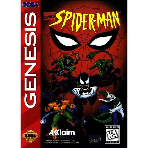 Spider-Man: Animated Series (Sega Genesis) - Premium Video Games - Just $0! Shop now at Retro Gaming of Denver