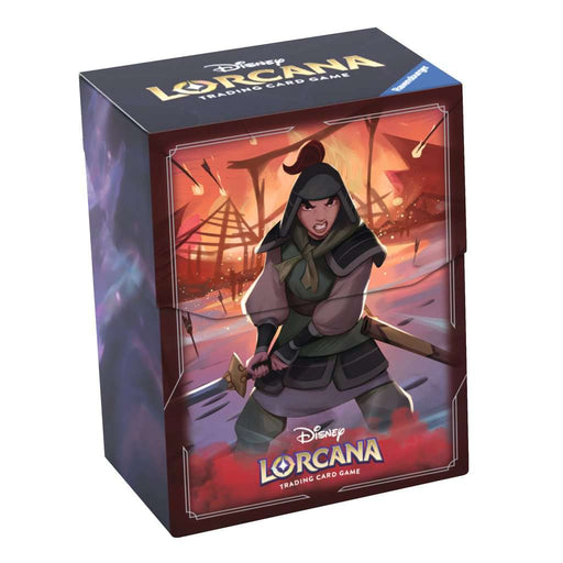 Disney Lorcana TCG: Deck Box - Mulan - Premium CCG - Just $7! Shop now at Retro Gaming of Denver