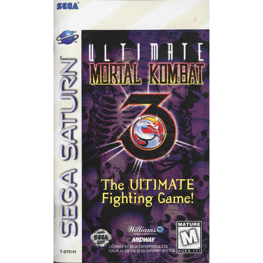 Ultimate Mortal Kombat 3 (Sega Saturn) - Premium Video Games - Just $0! Shop now at Retro Gaming of Denver
