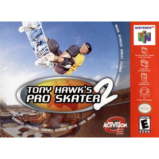 Tony Hawk's Pro Skater 2 (Nintendo 64) - Premium Video Games - Just $0! Shop now at Retro Gaming of Denver