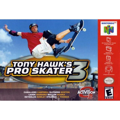Tony Hawk's Pro Skater 3 (Nintendo 64) - Premium Video Games - Just $0! Shop now at Retro Gaming of Denver