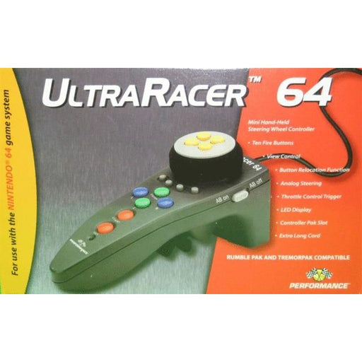 Ultra Racer 64 Racing Controller With Box (Nintendo 64) - Premium Controllers - Just $13.99! Shop now at Retro Gaming of Denver