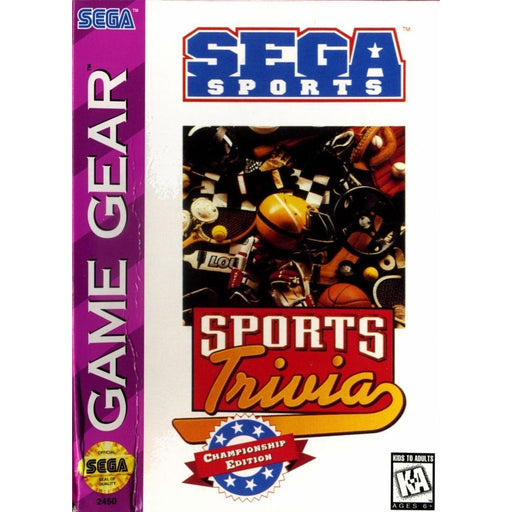 Sports Trivia (Sega Game Gear) - Premium Video Games - Just $0! Shop now at Retro Gaming of Denver