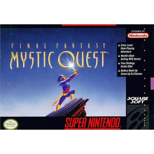 Final Fantasy Mystic Quest (Super Nintendo) - Premium Video Games - Just $0! Shop now at Retro Gaming of Denver