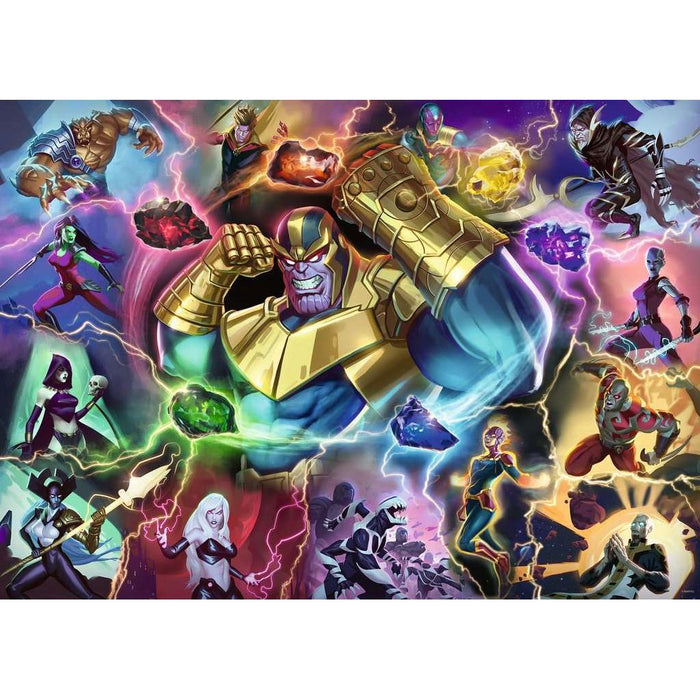 Puzzle: Marvel Villainous: Thanos - Premium Puzzle - Just $30! Shop now at Retro Gaming of Denver