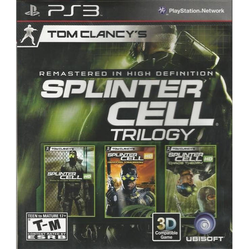 Tom Clancy's Splinter Cell: Classic Trilogy HD (Playstation 3) - Premium Video Games - Just $0! Shop now at Retro Gaming of Denver