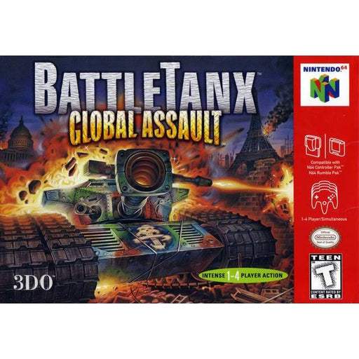 BattleTanx: Global Assault (Nintendo 64) - Premium Video Games - Just $0! Shop now at Retro Gaming of Denver