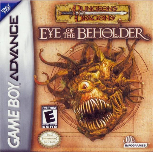 Dungeons and Dragons Eye of the Beholder (Gameboy Advance) - Premium Video Games - Just $0! Shop now at Retro Gaming of Denver