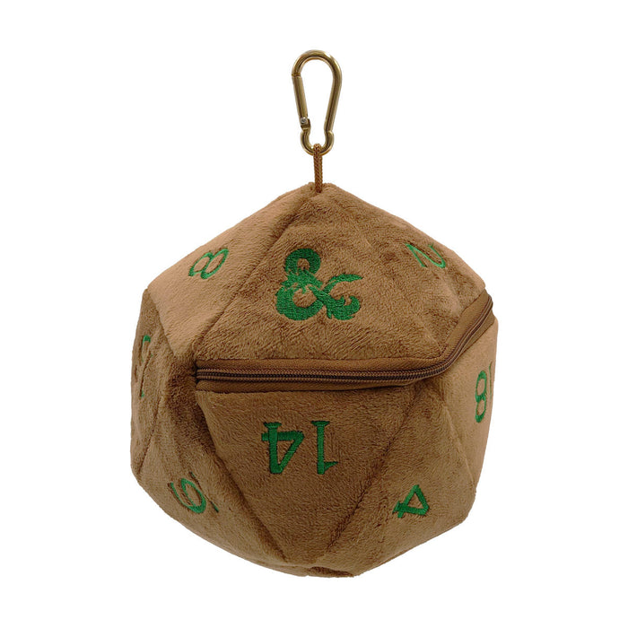 D20 Plush Dice Bag - D&D Feywild Copper and Green - Premium Accessories - Just $19.99! Shop now at Retro Gaming of Denver