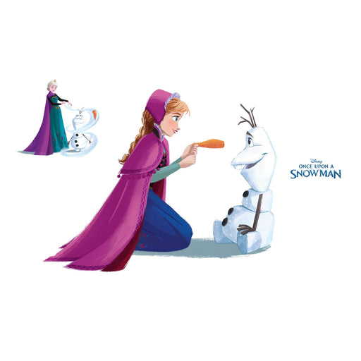 Olaf & Anna: Nose - Frozen - Once Upon A Snowman - Officially Licensed Disney Removable Wall Decal - Premium Vinyl Die-Cut Character - Just $29.99! Shop now at Retro Gaming of Denver