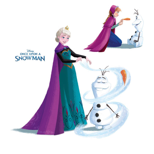 Olaf & Elsa: Frozen - Once Upon A Snowman - Officially Licensed Disney Removable Wall Decal - Premium Vinyl Die-Cut Character - Just $29.99! Shop now at Retro Gaming of Denver