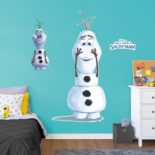 Olaf: No Nose - Frozen - Once Upon A Snowman - Officially Licensed Disney Removable Wall Decal - Premium Vinyl Die-Cut Character - Just $29.99! Shop now at Retro Gaming of Denver