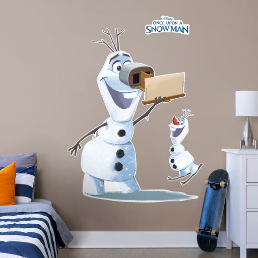 Olaf: Viewfinder - Frozen - Once Upon A Snowman - Officially Licensed Disney Removable Wall Decal - Premium Vinyl Die-Cut Character - Just $29.99! Shop now at Retro Gaming of Denver