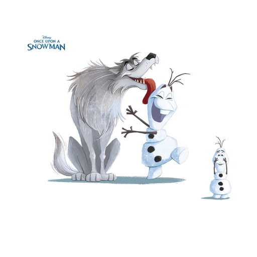 Olaf: Wolf - Once Upon A Snowman Officially Licensed Disney Removable Wall Decal - Premium Vinyl Die-Cut Character - Just $29.99! Shop now at Retro Gaming of Denver