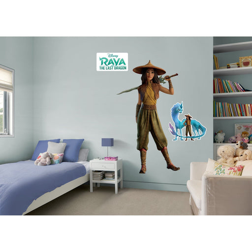 Raya and The Last Dragon Raya RealBig  - Officially Licensed Disney Removable Wall Decal - Premium Vinyl Die-Cut Character - Just $69.99! Shop now at Retro Gaming of Denver