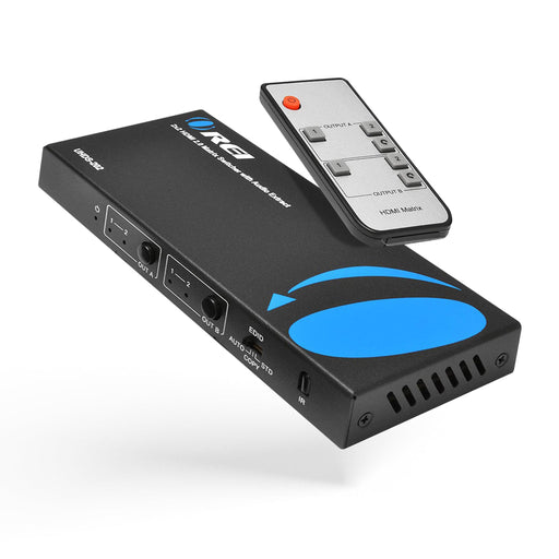 Ultra HD 2x2 HDMI Matrix Switch 4K with Audio Extractor (UHDS-202) - Premium Matrix Switch - Just $54.99! Shop now at Retro Gaming of Denver