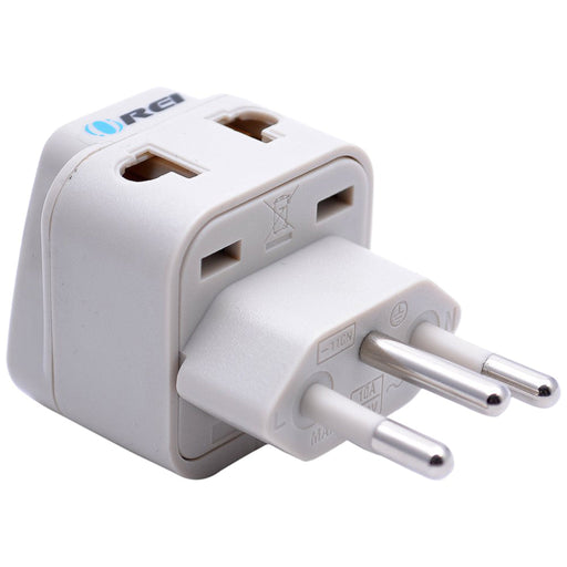Brazil Travel Adapter - 2 in 1 - Type N - Compact Design (DB-11C) - Premium  - Just $4.99! Shop now at Retro Gaming of Denver
