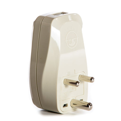 OREI 3 in 1 India Travel Adapter Plug with USB and Surge Protection - Grounded Type D - India, Africa & More - CE Certified - RoHS Compliant WPU-D-GN - Premium Travel adapter - Just $9.99! Shop now at Retro Gaming of Denver