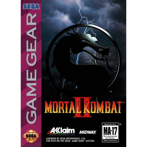 Mortal Kombat II (Sega Game Gear) - Premium Video Games - Just $0! Shop now at Retro Gaming of Denver