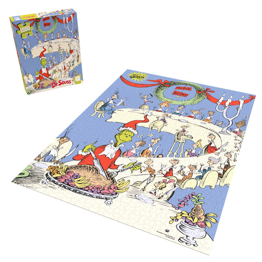 Puzzle: Dr. Seuss The Grinch Feast - Premium Puzzle - Just $18! Shop now at Retro Gaming of Denver