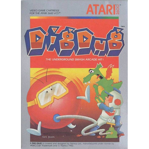 Dig Dug (Atari 2600) - Premium Video Games - Just $0! Shop now at Retro Gaming of Denver