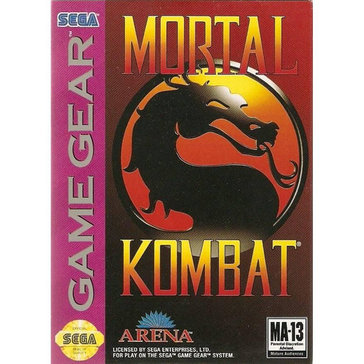 Mortal Kombat (Sega Game Gear) - Premium Video Games - Just $0! Shop now at Retro Gaming of Denver
