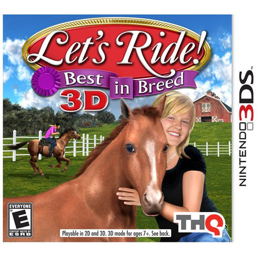 Let's Ride! Best In Breed 3D (Nintendo 3DS) - Premium Video Games - Just $0! Shop now at Retro Gaming of Denver