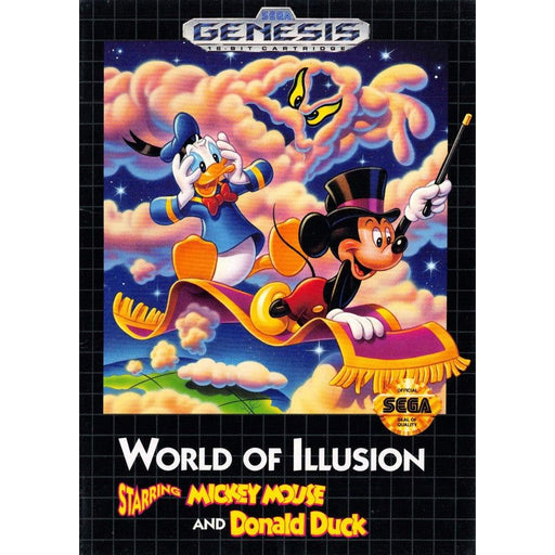World Of Illusion Starring Mickey Mouse & Donald Duck (Sega Genesis) - Premium Video Games - Just $0! Shop now at Retro Gaming of Denver