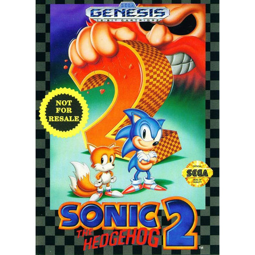 Sonic the Hedgehog 2 [Not for Resale] (Sega Genesis) - Premium Video Games - Just $0! Shop now at Retro Gaming of Denver