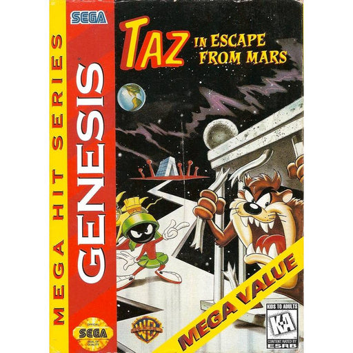 Taz in Escape From Mars (Mega Hit Series) (Sega Genesis) - Premium Video Games - Just $0! Shop now at Retro Gaming of Denver