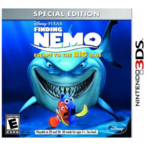 Finding Nemo: Escape To The BIG Blue Special Edition (Nintendo 3DS) - Premium Video Games - Just $0! Shop now at Retro Gaming of Denver