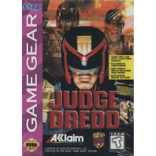 Judge Dredd (Sega Game Gear) - Premium Video Games - Just $0! Shop now at Retro Gaming of Denver