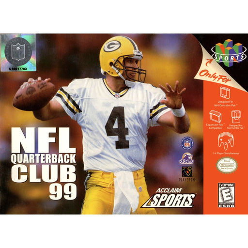 NFL Quarterback Club 99 (Nintendo 64) - Premium Video Games - Just $0! Shop now at Retro Gaming of Denver
