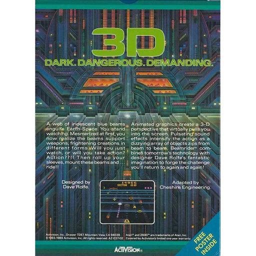 Beamrider (Atari 2600) - Premium Video Games - Just $0! Shop now at Retro Gaming of Denver