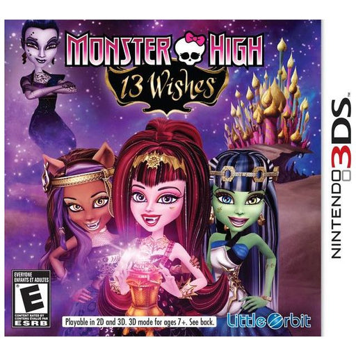 Monster High 13 Wishes (Nintendo 3DS) - Premium Video Games - Just $0! Shop now at Retro Gaming of Denver