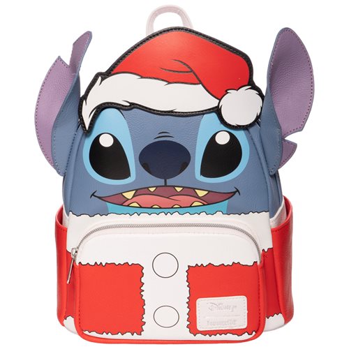 Loungefly Lilo & Stitch Holiday Santa Stitch Mini-Backpack- Entertainment Earth Exclusive - Premium Backpacks - Just $69.99! Shop now at Retro Gaming of Denver