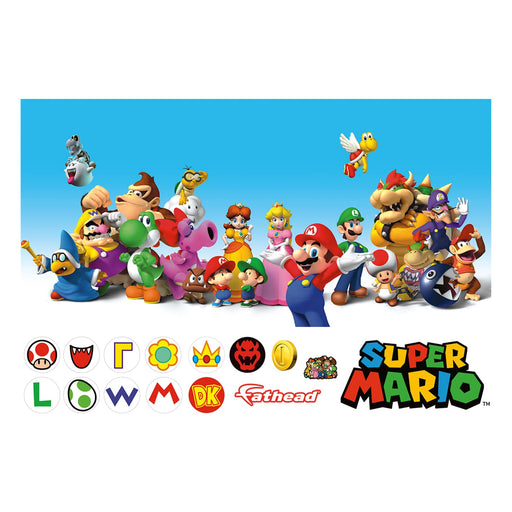 Super Mario Bros.���:  Mural        - Officially Licensed Nintendo Removable Wall   Adhesive Decal - Premium Mural - Just $99.99! Shop now at Retro Gaming of Denver