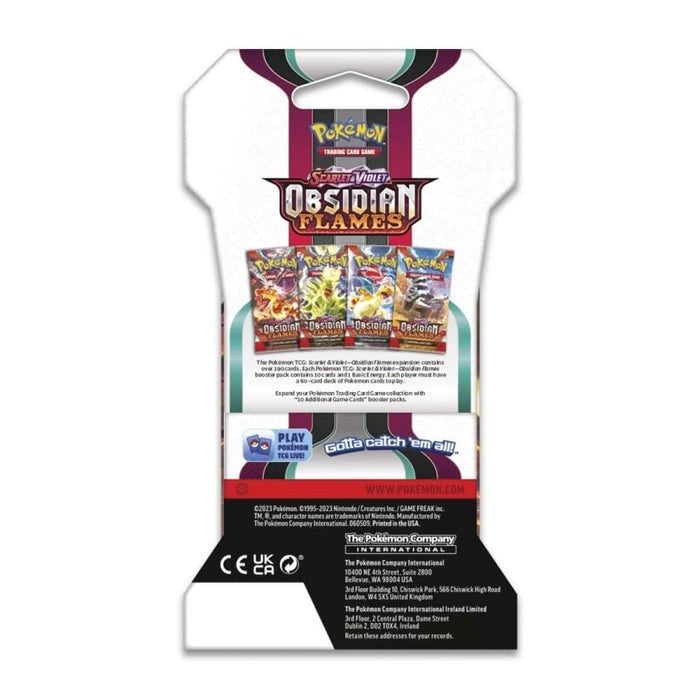 Pokémon TCG: Scarlet & Violet-Obsidian Flames (8) Sleeved Booster Packs - Premium Novelties & Gifts - Just $39.99! Shop now at Retro Gaming of Denver