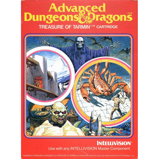 Advanced Dungeons & Dragons: Treasure of Tarmin (Intellivision) - Premium Video Games - Just $0! Shop now at Retro Gaming of Denver