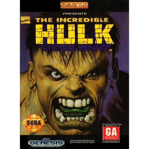 The Incredible Hulk (Sega Genesis) - Premium Video Games - Just $0! Shop now at Retro Gaming of Denver