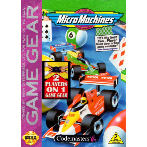 Micro Machines (Sega Game Gear) - Premium Video Games - Just $0! Shop now at Retro Gaming of Denver