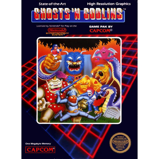 Ghosts 'n Goblins (Nintendo NES) - Premium Video Games - Just $0! Shop now at Retro Gaming of Denver