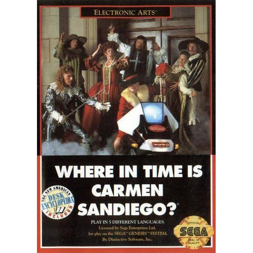 Where in Time is Carmen Sandiego (Sega Genesis) - Premium Video Games - Just $0! Shop now at Retro Gaming of Denver